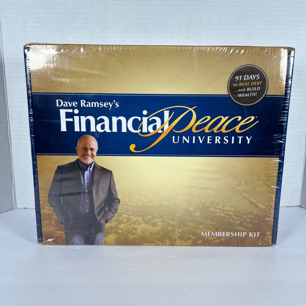 Dave Ramsey Financial‎ Peace University Membership Kit Sealed 91 Days to Wealth